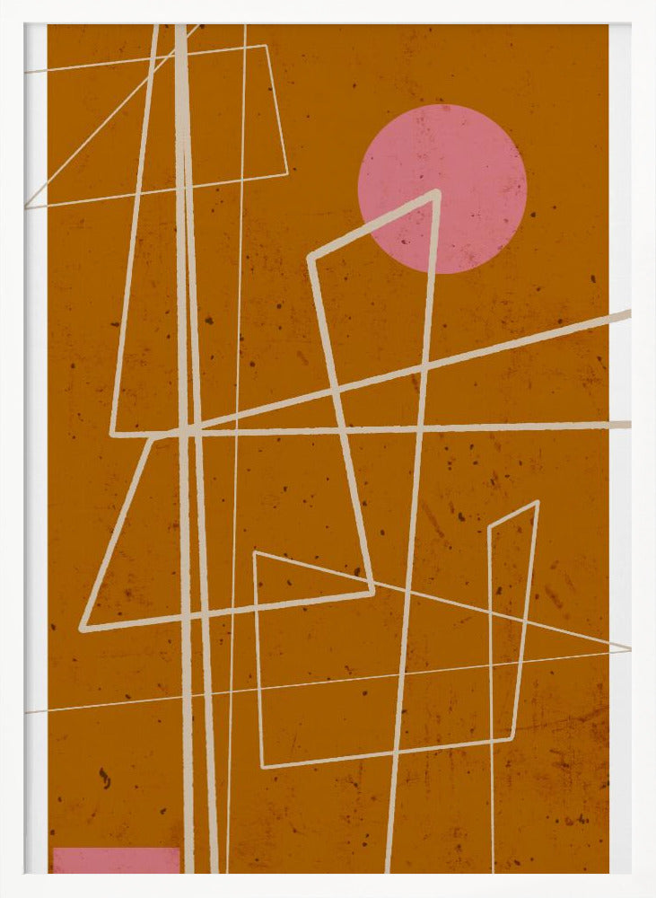 Angular Lines no 10 Poster
